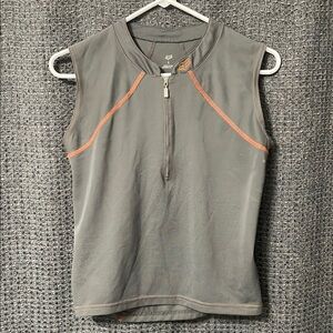 Fox cycling top with back pocket